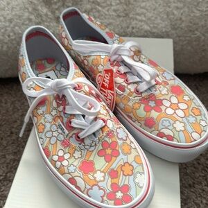 Vans Sundash multi floral sneakers